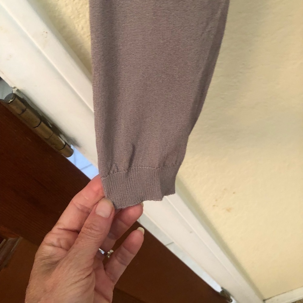 zara beige button down sweater, small - Picture 6 of 11